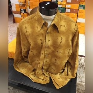 Max Leather Western Shirt